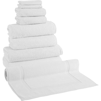 CTT %100 Turkish Cotton Towel Set 8 or 9 Pcs Quick Dry and Absorbent