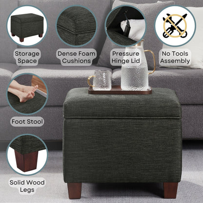 Convenience Concepts Madison Storage Ottoman
