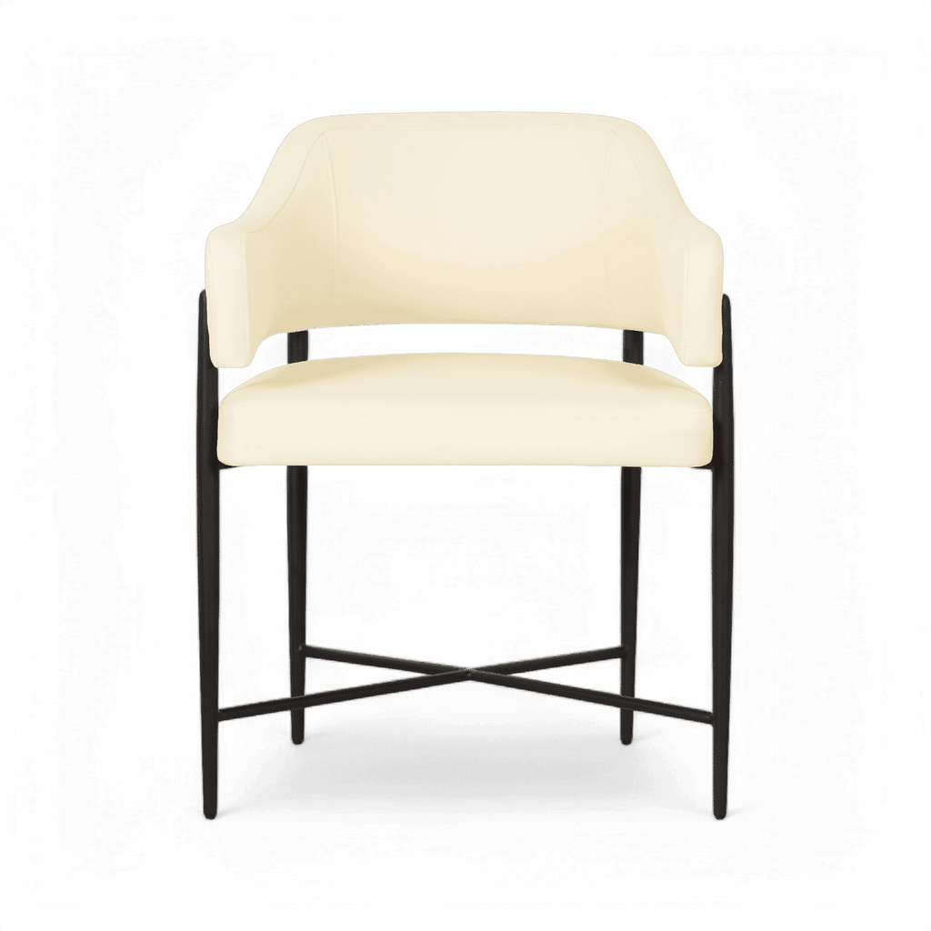 Chaise de salle à manger crème Mist