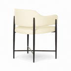 Chaise de salle à manger crème Mist