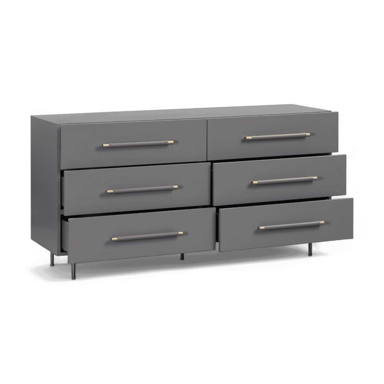 Commode 6 tiroirs Glade Grey