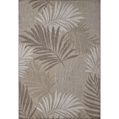 Domani Speak Tropical Palm Indoor / Outdoor Area Rug