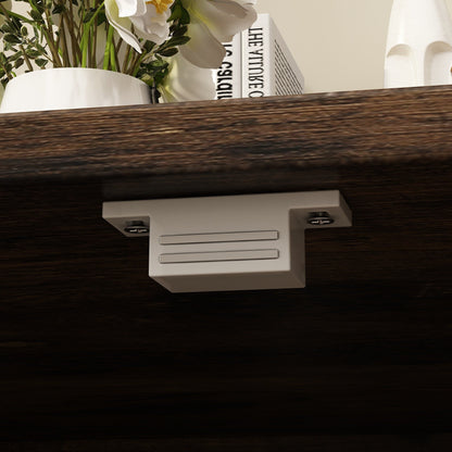 Dual-Compartment Cat Litter Box Enclosure Multi-Functional Furniture