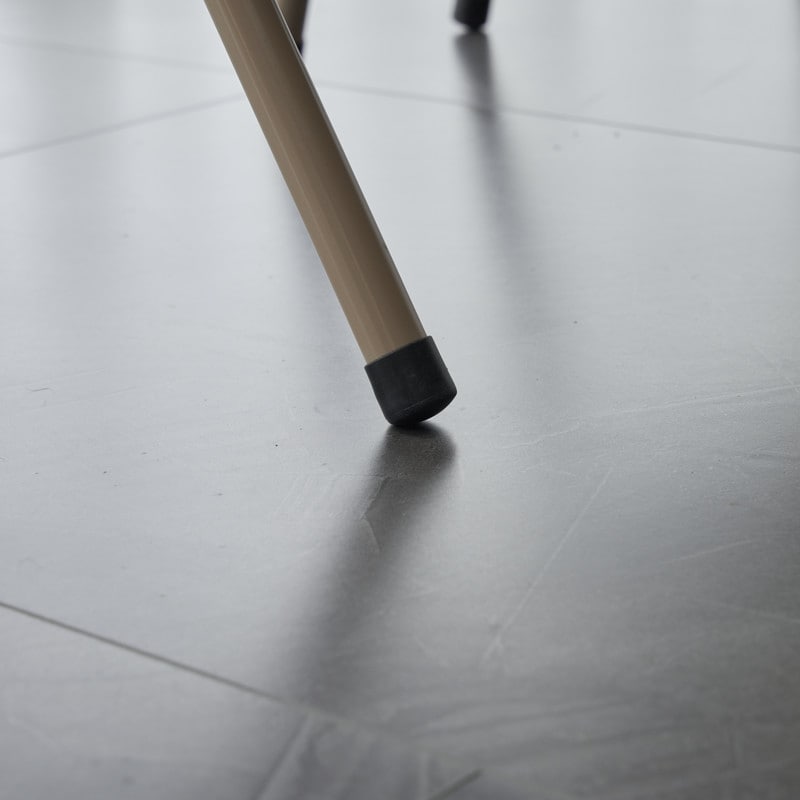 Elegant Foldable Iron & PVC Chairs for Convention & Exhibition White