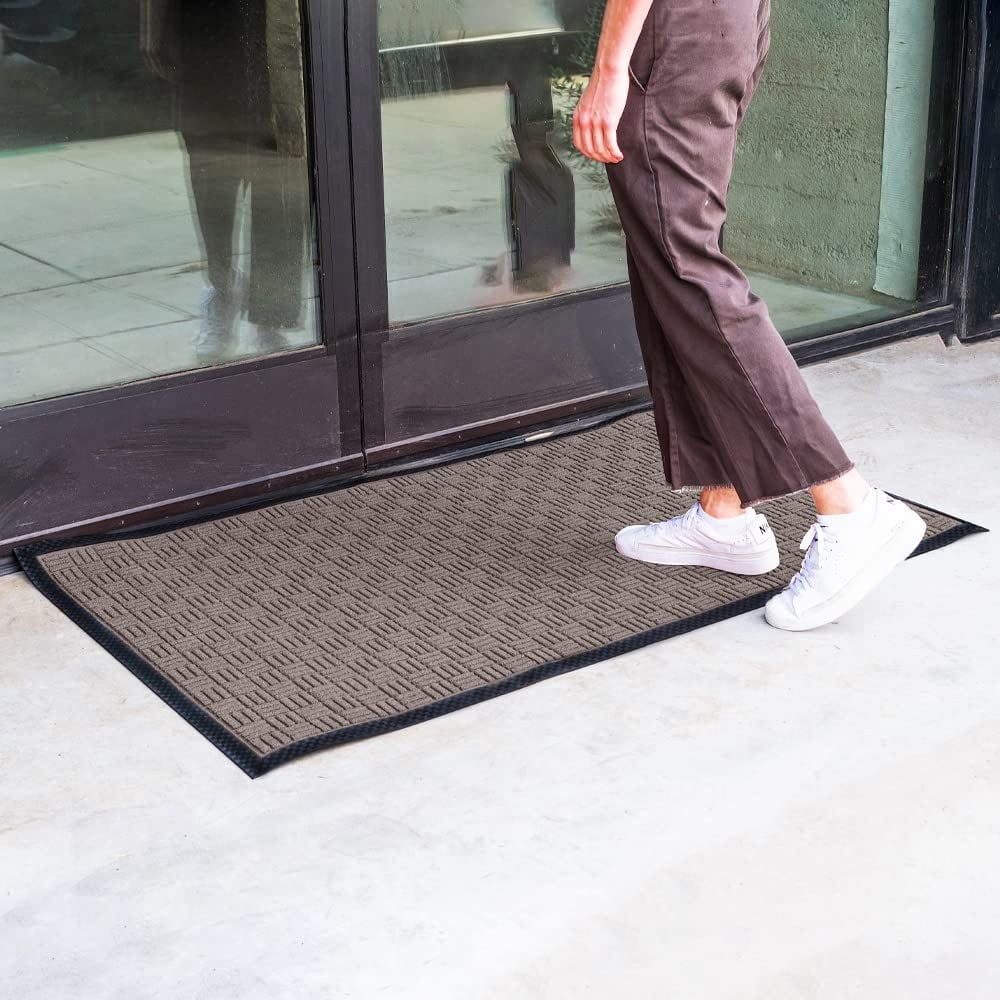 Envelor Door Mat Indoor Outdoor Low Profile Commercial Entryway Rug