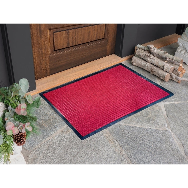 Envelor Door Mat Indoor Outdoor Low Profile Commercial Entryway Rug