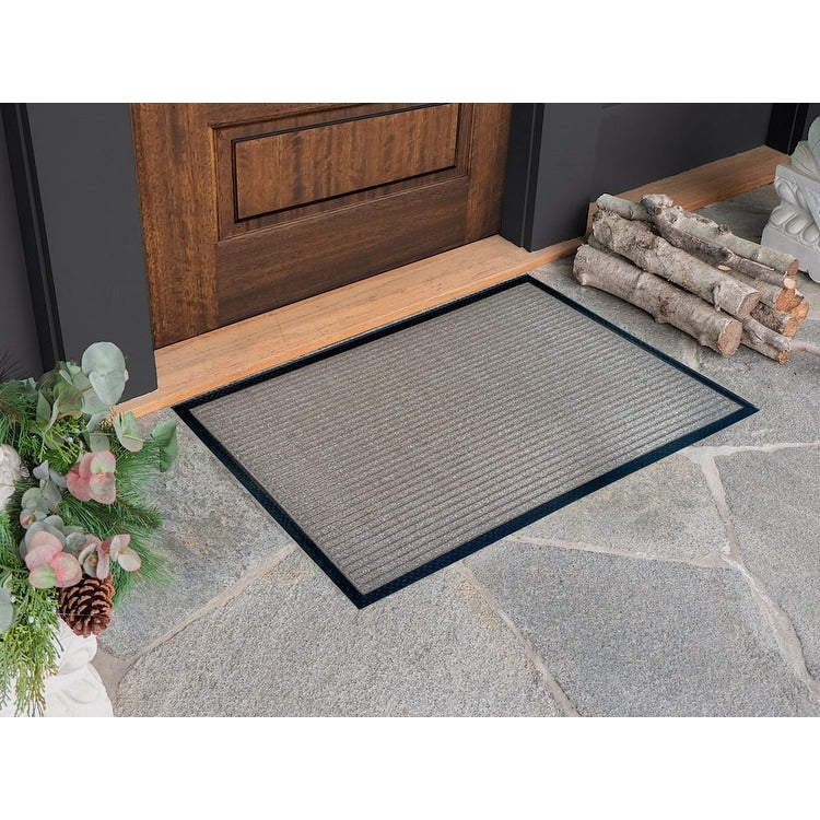 Envelor Door Mat Indoor Outdoor Low Profile Commercial Entryway Rug