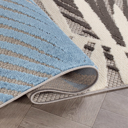 Evora Palm Frond Indoor/Outdoor Area Rug