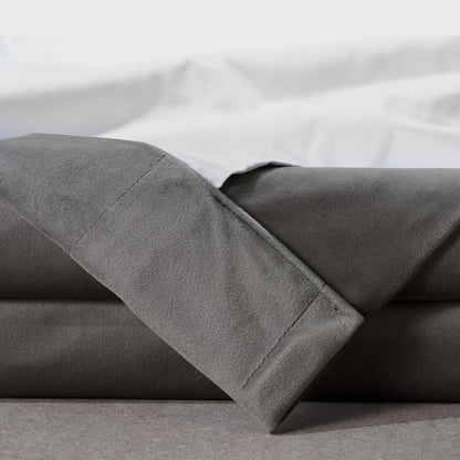 Exclusive Fabrics Signature Plush Velvet Hotel Blackout Curtains (1 Panel) - Luxury Soft Drapery for Light Control & Elegance