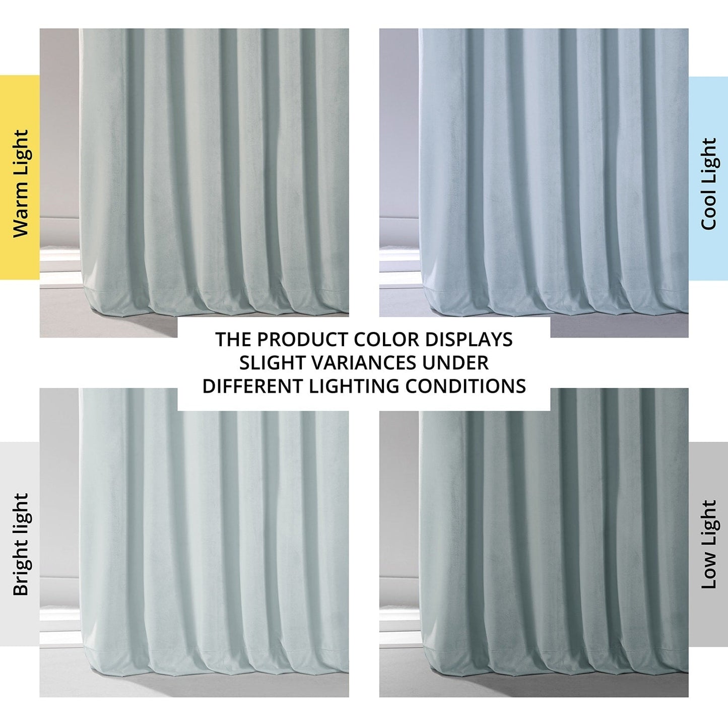 Exclusive Fabrics Signature Plush Velvet Hotel Blackout Curtains (1 Panel) - Luxury Soft Drapery for Light Control & Elegance