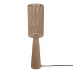 Lampadaire en jute verdoyant
