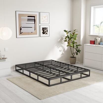 Ressort métallique à profil bas de 5 pouces, structure robuste avec revêtement gris