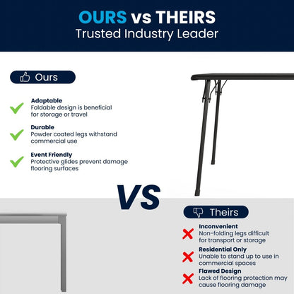 Foldable Vinyl Card Table