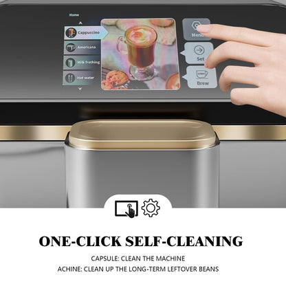 Machine à expresso entièrement automatique 20 bars