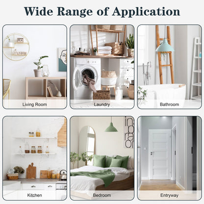 Futzca Bathroom Cabinet Wall Mounted, Storage Cabinet with Doors and Shelves