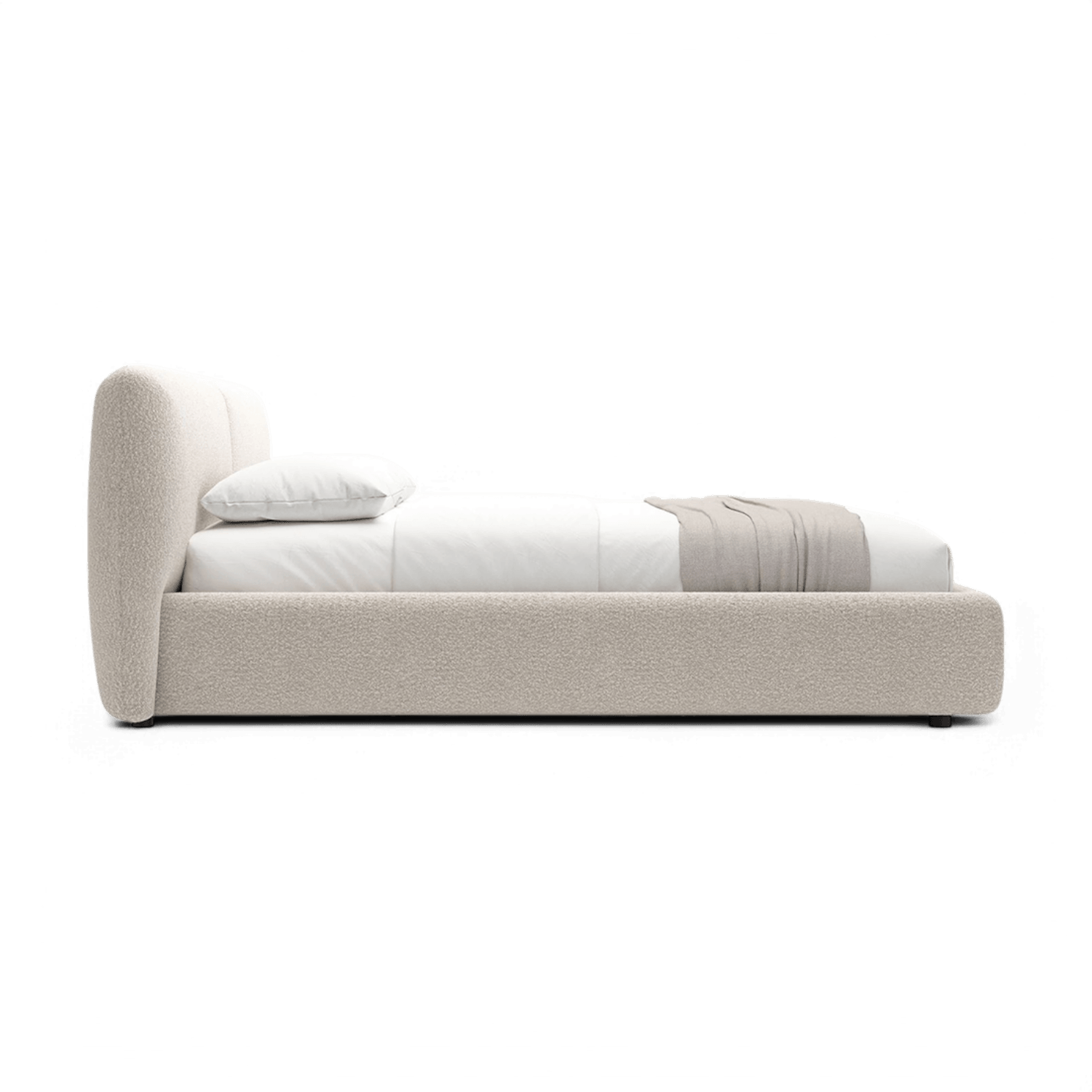 Lit Gabriele Blanc Boucle