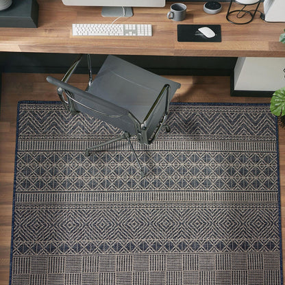 Geometric Bohemian Indoor/Outdoor Area Rug