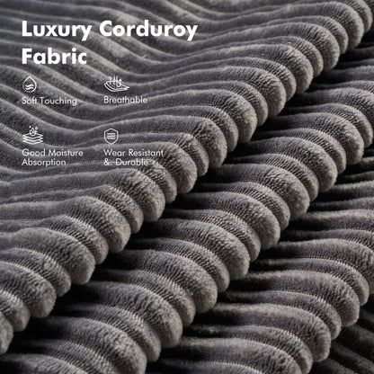 Canapé pliant moderne en velours côtelé HOOOWOOO