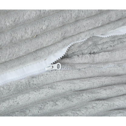 Canapé-lit Harmonia 109 W surdimensionné en velours côtelé, siège profond, double chaise longue avec 4 oreillers