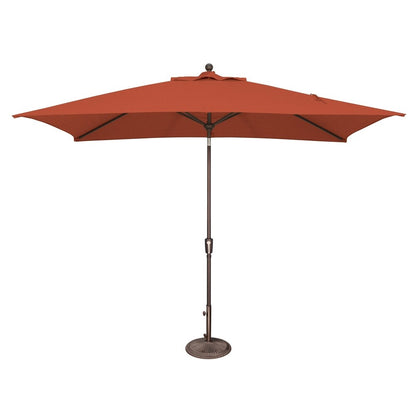 Parasol inclinable rectangulaire à bouton-poussoir SimplyShade Catalina de 10 pieds