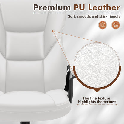 Chaise de bureau ergonomique Homall à dossier haut