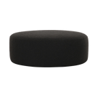 Horizon Ottoman Noir Boucle
