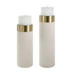 Bougeoirs Ignis Blanc