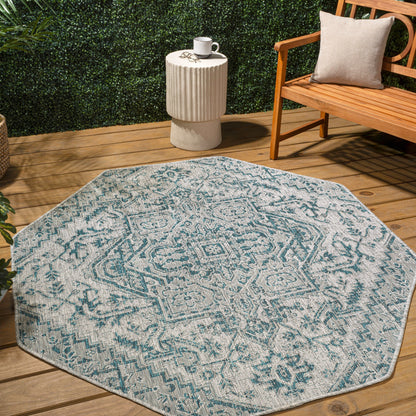 JONATHAN Y Charleston Medallion Indoor/Outdoor Area Rug