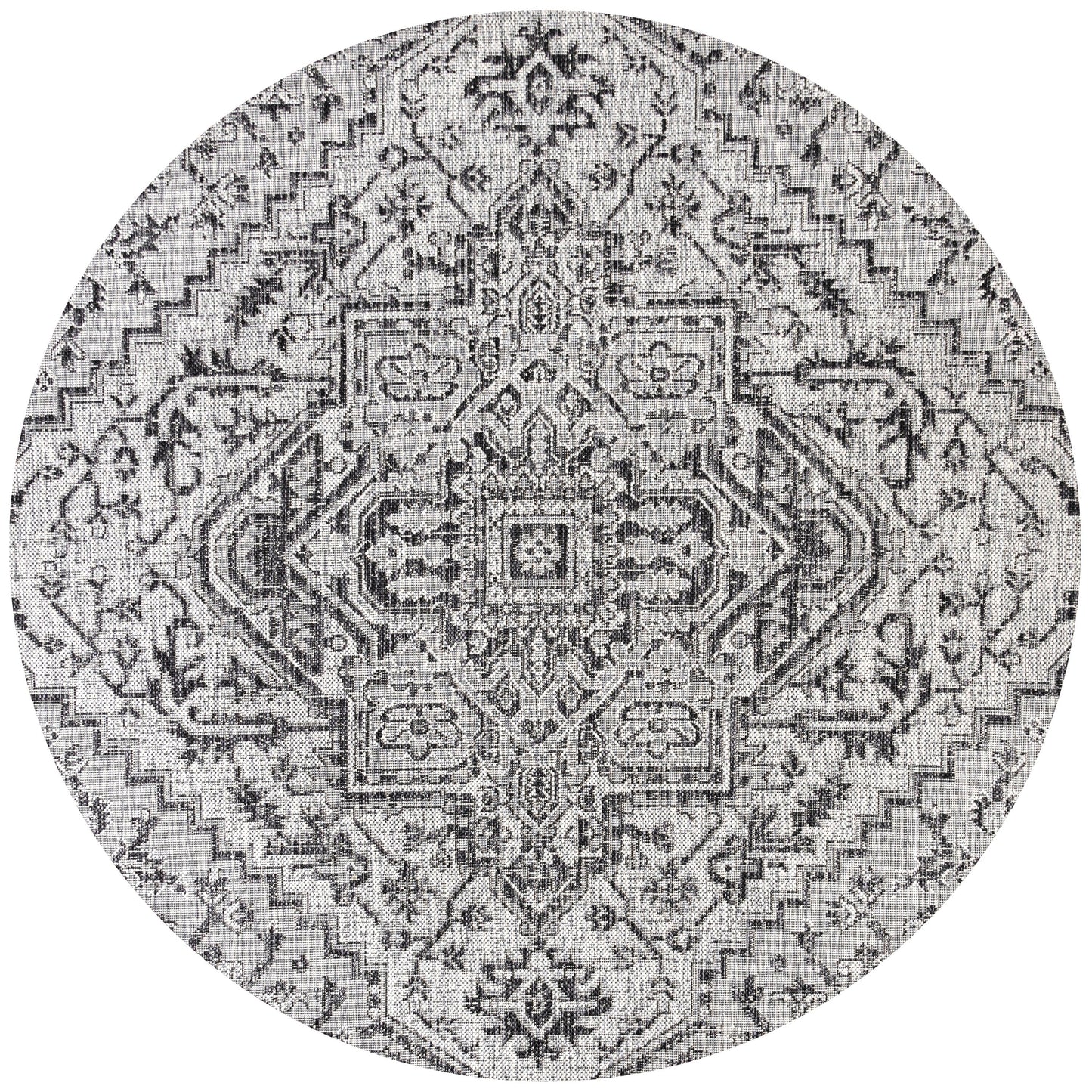 JONATHAN Y Charleston Medallion Indoor/Outdoor Area Rug
