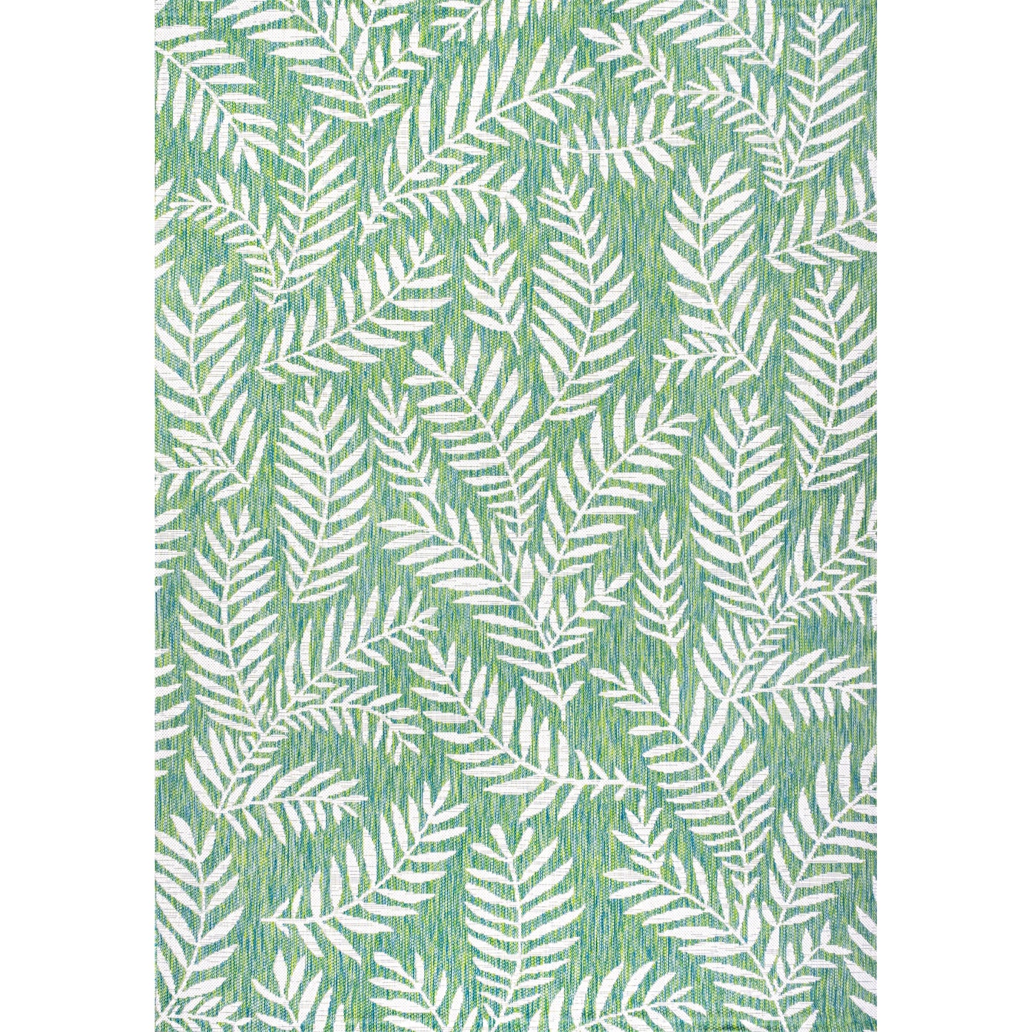 JONATHAN Y Galon Palm Frond Indoor/Outdoor Area Rug
