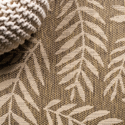 JONATHAN Y Galon Palm Frond Indoor/Outdoor Area Rug