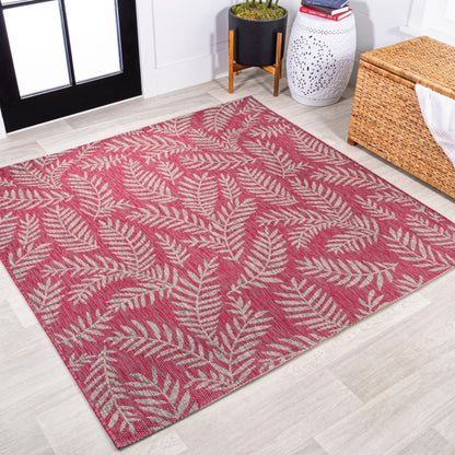 JONATHAN Y Galon Palm Frond Indoor/Outdoor Area Rug