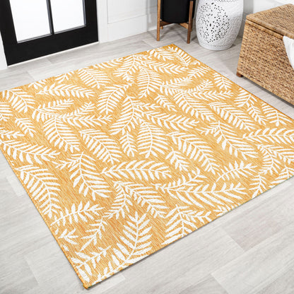 JONATHAN Y Galon Palm Frond Indoor/Outdoor Area Rug