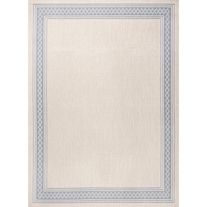 JONATHAN Y Havana Classic Diamond Border Indoor/Outdoor Area Rug