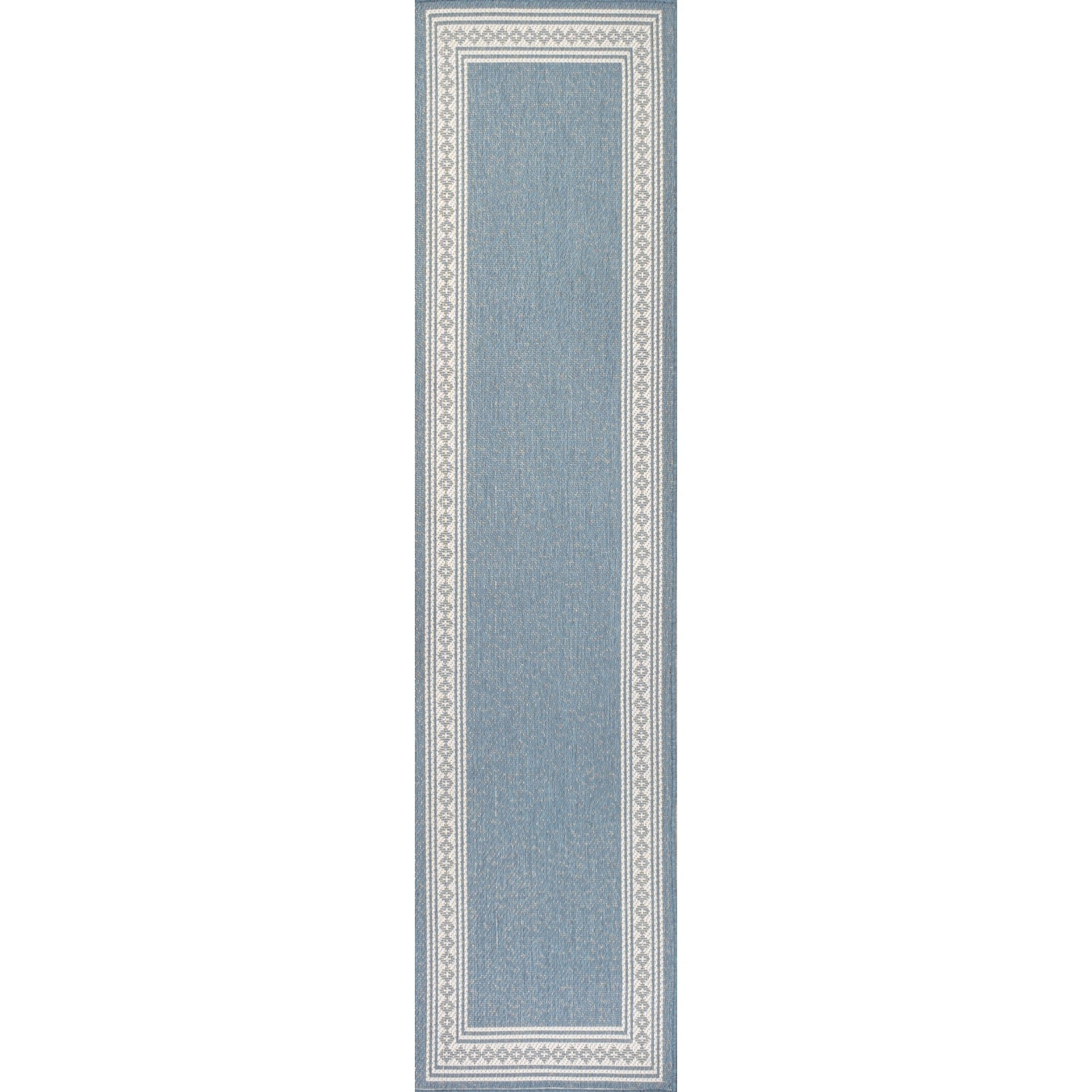 JONATHAN Y Havana Classic Diamond Border Indoor/Outdoor Area Rug