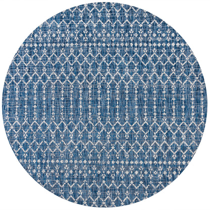 JONATHAN Y Trebol Moroccan Geometric Textured Weave Indoor/Outdoor Area Rug