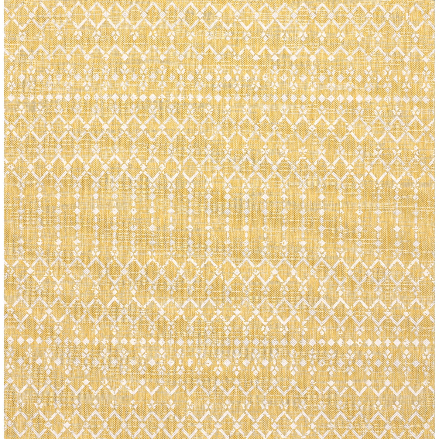 JONATHAN Y Trebol Moroccan Geometric Textured Weave Indoor/Outdoor Area Rug