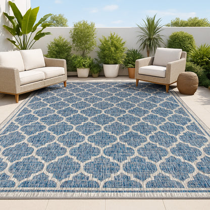 JONATHAN Y Zinnia Textured Weave Indoor/Outdoor Area Rug