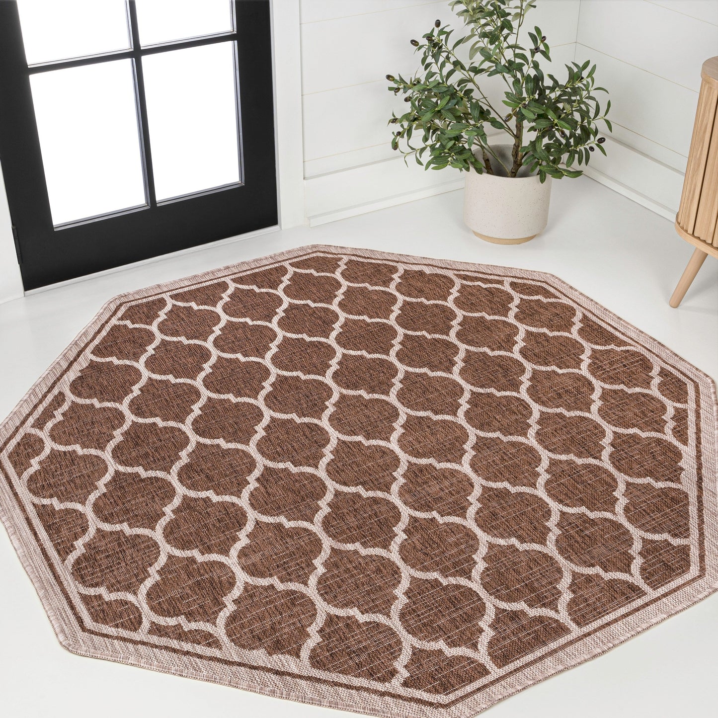 JONATHAN Y Zinnia Textured Weave Indoor/Outdoor Area Rug