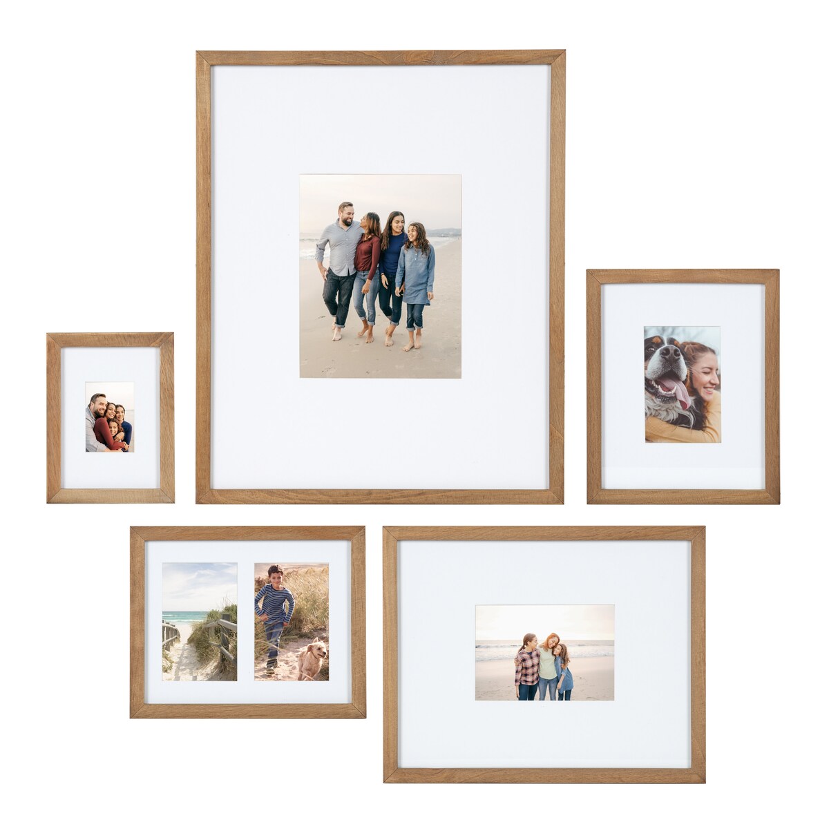 Kate and Laurel Gallery Wall Matted Picture Frame Set