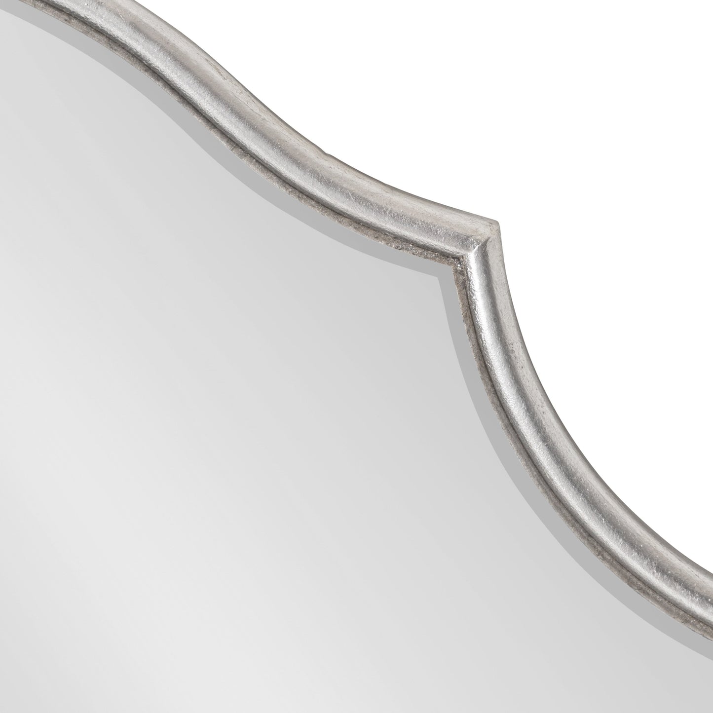 Miroir mural ovale festonné Kate et Laurel Leanna