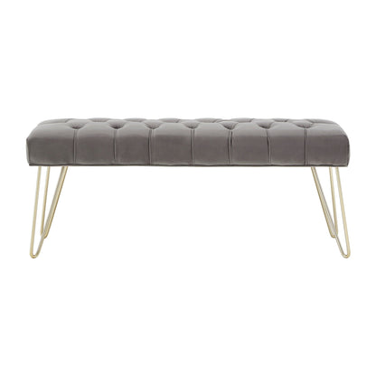 Klaus Velvet Tufted Bench by iNSPIRE Q Bold