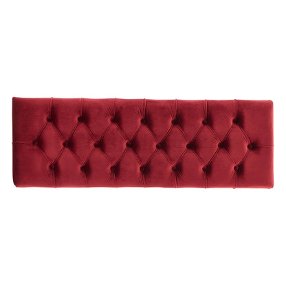 Klaus Velvet Tufted Bench by iNSPIRE Q Bold