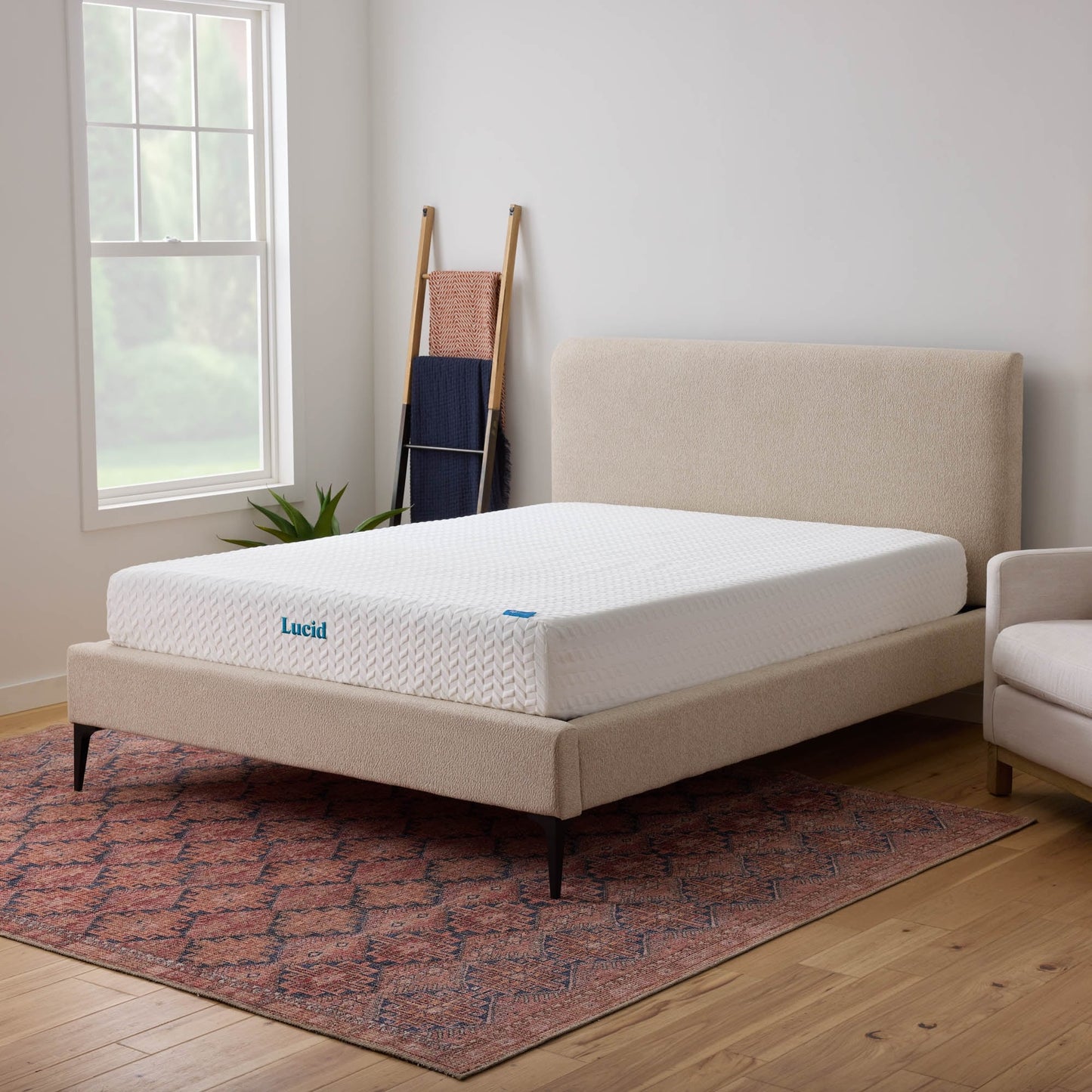 Matelas Lucid en mousse à mémoire de forme de luxe de 10 pouces