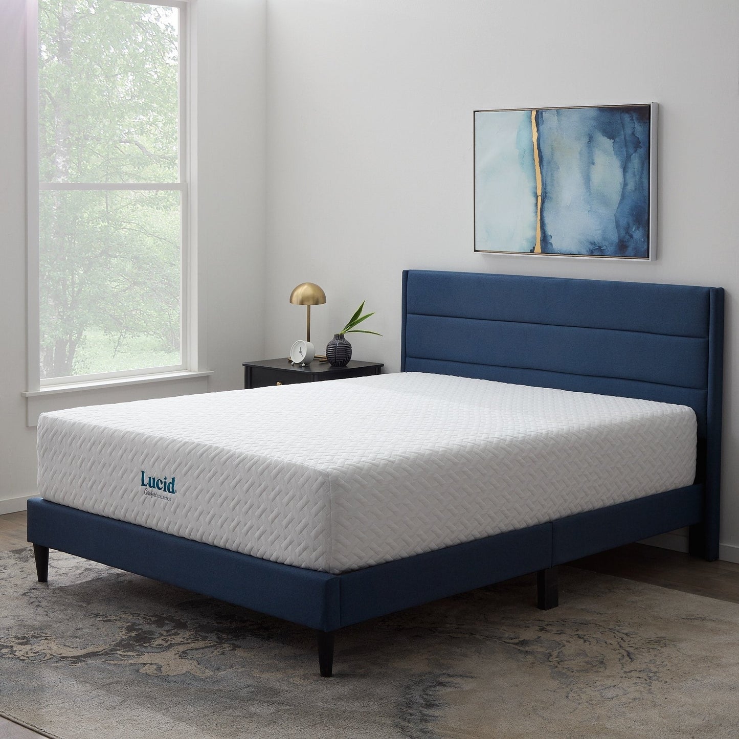 Matelas en mousse à mémoire de forme Lucid de 14 pouces