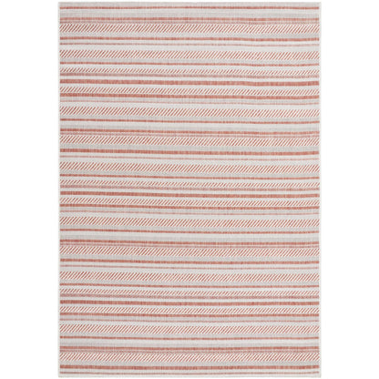 Livabliss Eagean Bohemian Stripe Outdoor Area Rug
