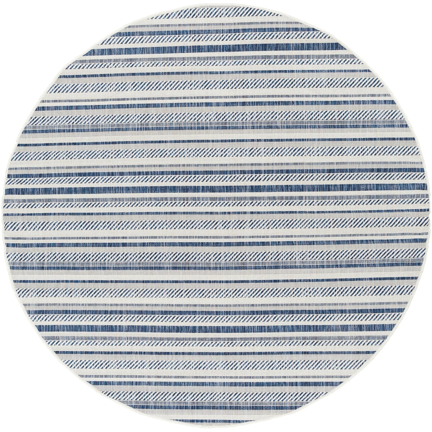 Livabliss Eagean Bohemian Stripe Outdoor Area Rug