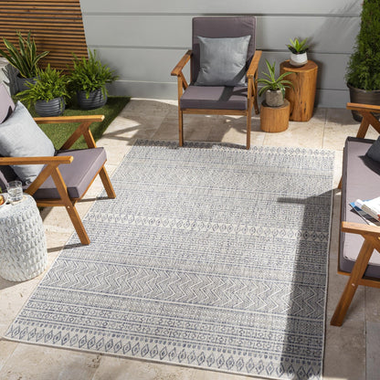 Livabliss Eagean Bohemian Tribal Outdoor Area Rug