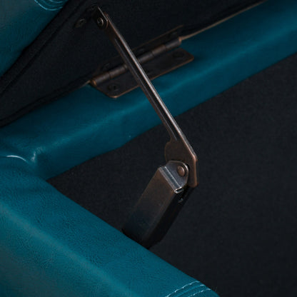 Banc de rangement en similicuir Lucinda par Christopher Knight Home - 51,25 L x 17,50 l x 16,25 H