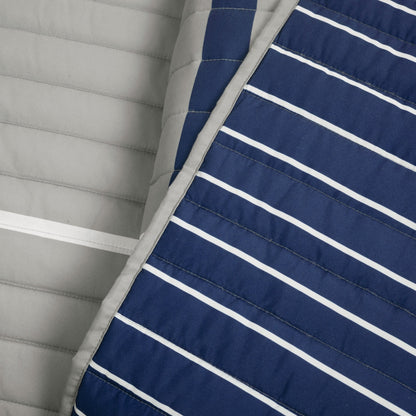 Lush Decor Baseball Game Reversible Oversized Kids Quilt